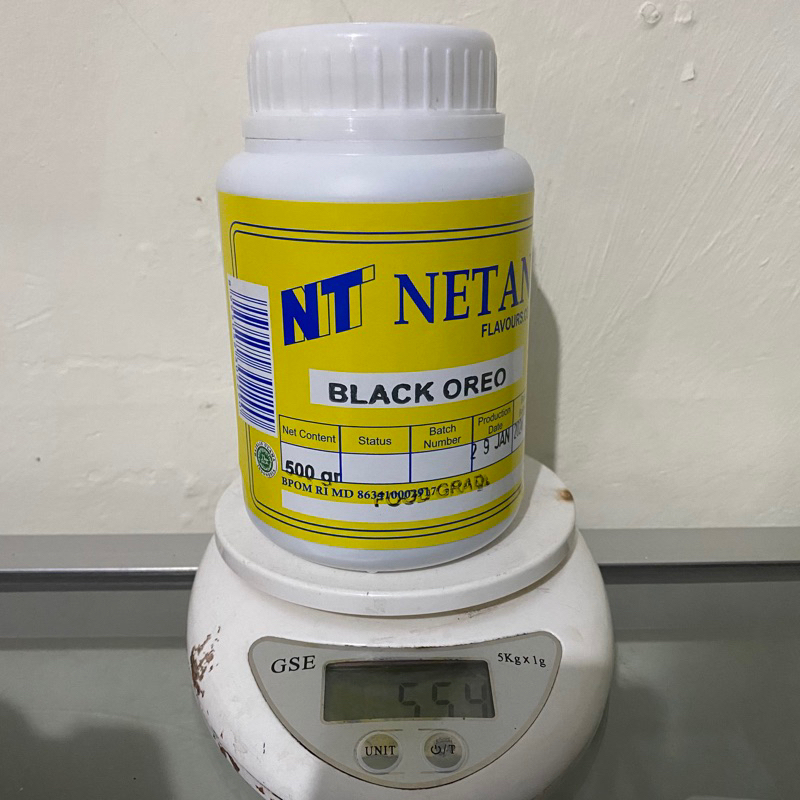 

NETAN BLACK 500gr varian warna bentuk bubuk