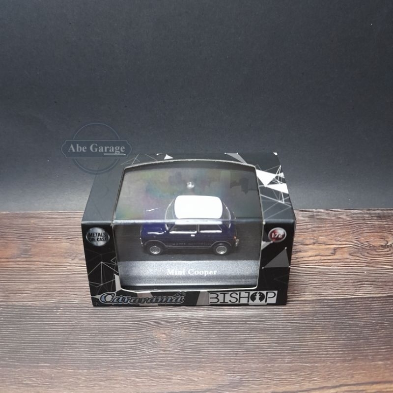 Cararama Mini Cooper Blue (withbox)