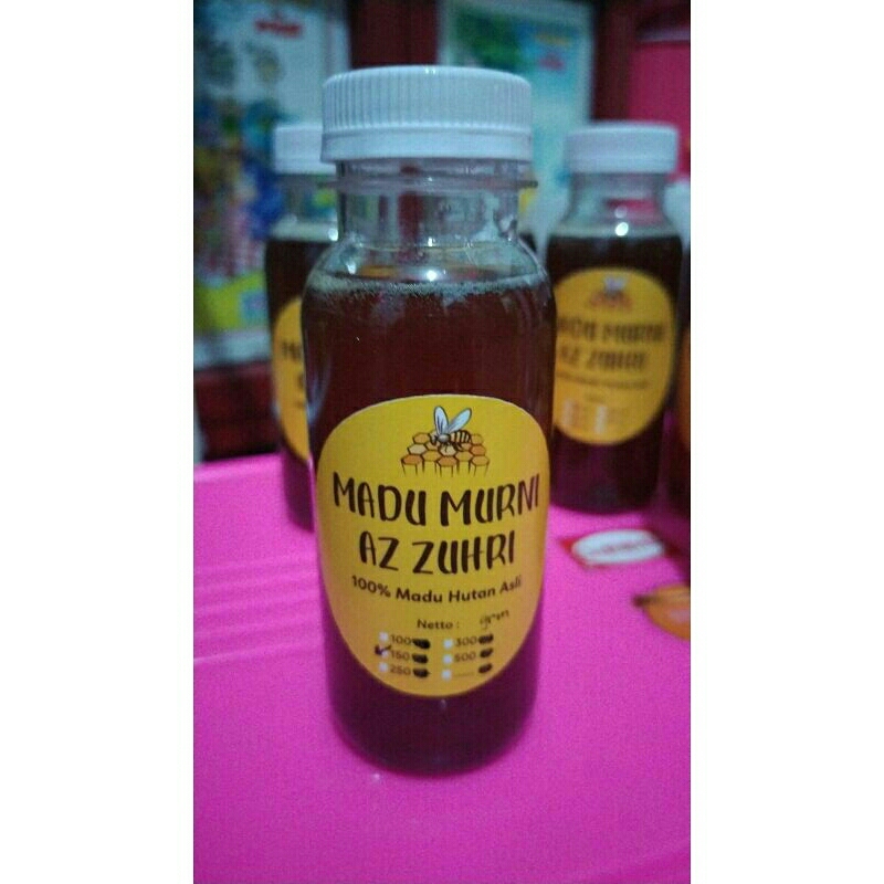 

Madu hutan murni Azzuhri 150 ml