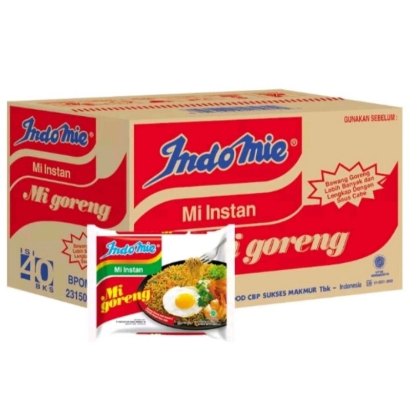 Indomie Mi Goreng 1 dus (isi 40bks)