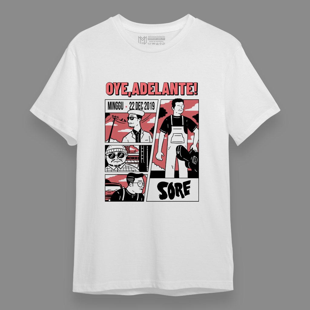 MORNING T-shirt SORE - OYE ADELANTE Baju Kaos