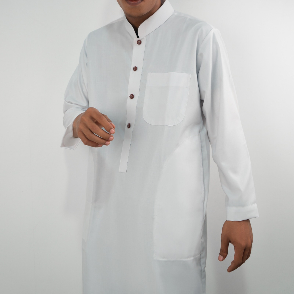 Gamis Putih Santri Remaja
