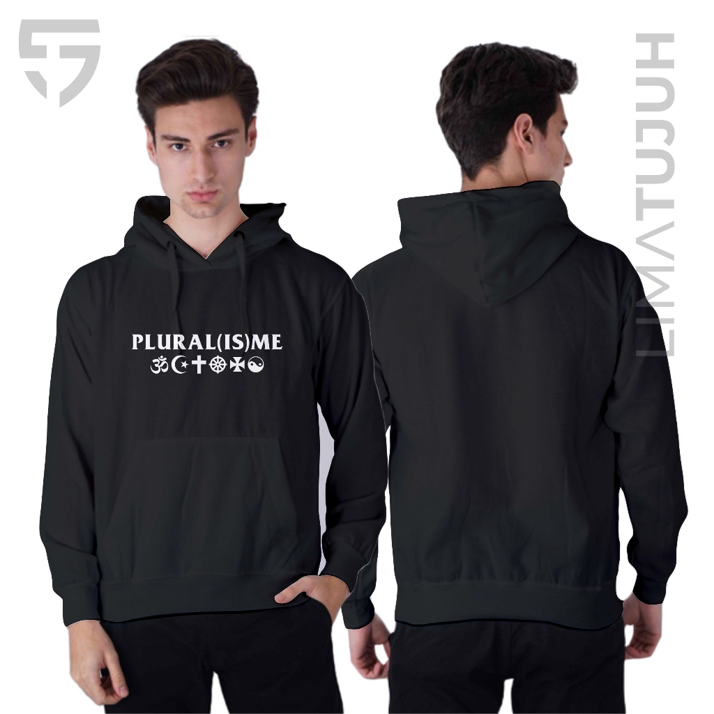 Jaket Hoodie Pluralisme MLI Bahan Premium