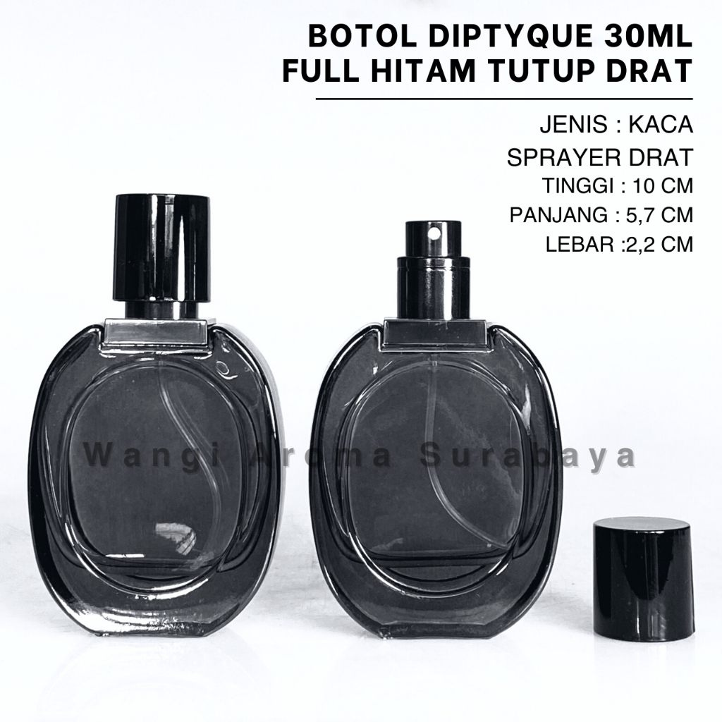 Botol Parfum Diptyque 30ML Spray Drat - Botol Parfum Diptyque Drat - Botol Parfum 30ML
