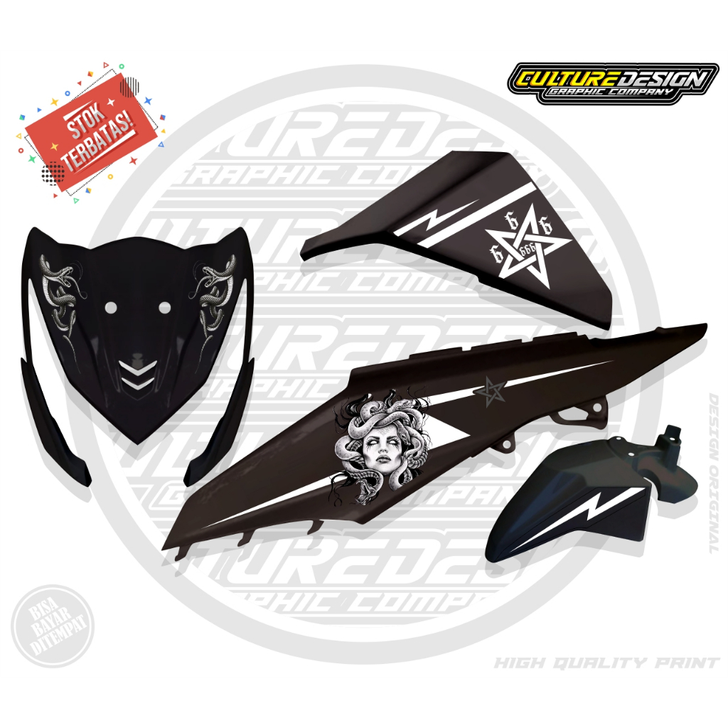 STRIPING TRANSPARAN BEAT FI MEDUSA