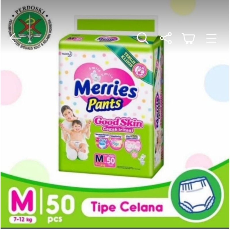 

Merries Pants Good Skin M50