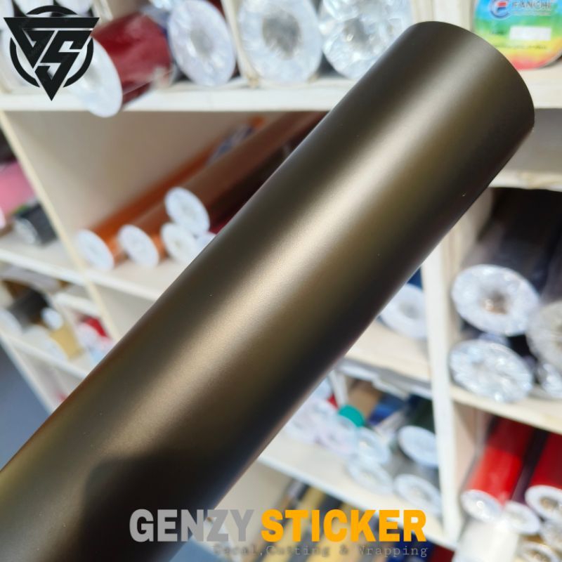 Stiker Skotlet Satin Hitam Doff Black Chrome Matte Sticker Scotlite Hitam Dop Krom Pasti Promo