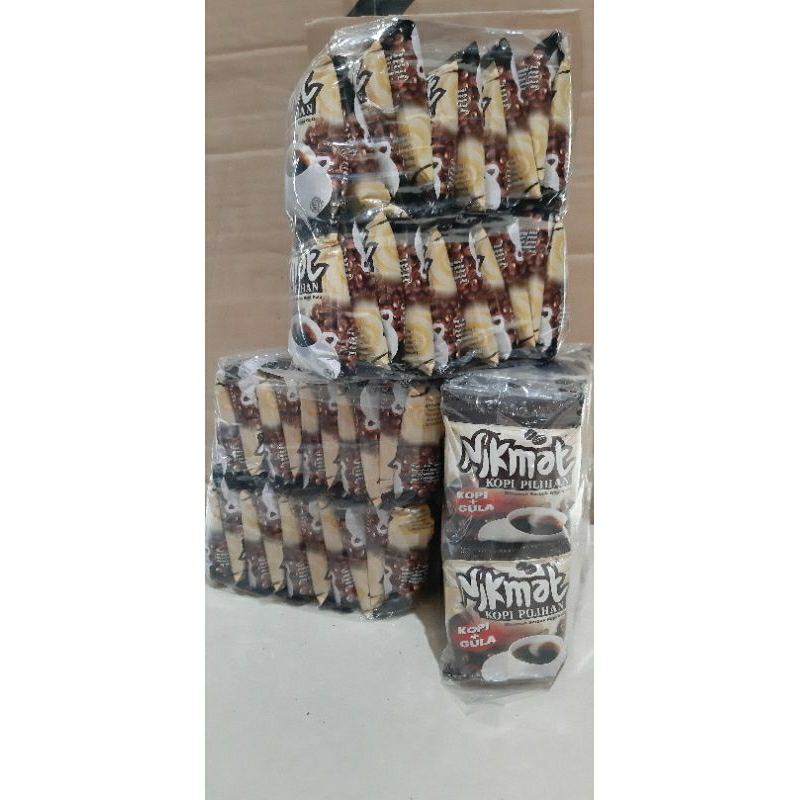 

NIKMAT Kopi + Gula 25 gr (1 pak isi 20 pcs)