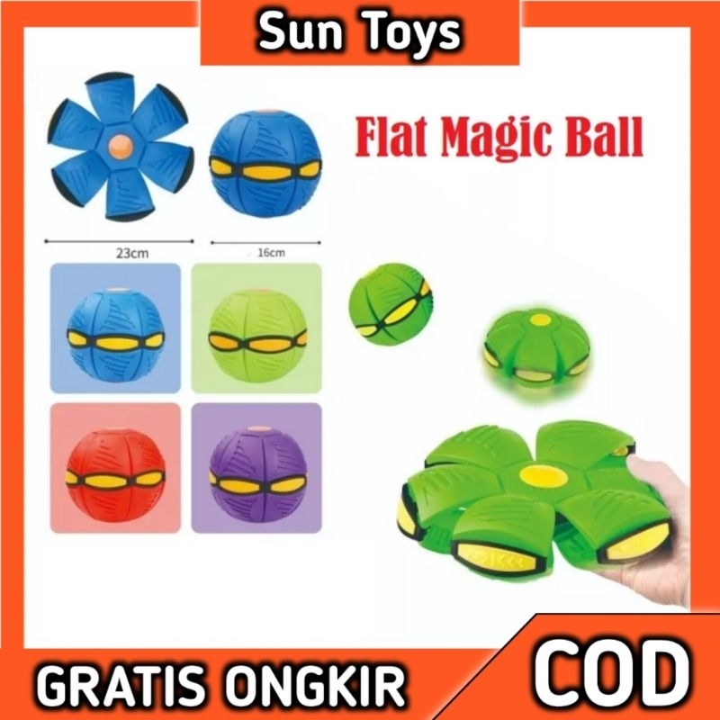 UFO BALL Bola Ufo Flat Magic Ball YG-5 Mainan Anak Bola Ajaib Bola Injak Frisbee Ufo Ball