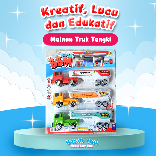 Mainan Mobil Tangki Pertamina Mainan Anak Mobil Mobilan Kado Mainan Anak Cowok Anak Laki Laki Kado M