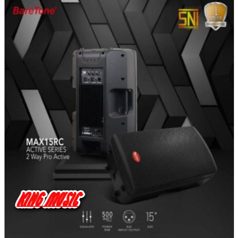 Speaker Aktif Baretone MAX 15 RC Original 15 inch Active BARETONE MAX15RC