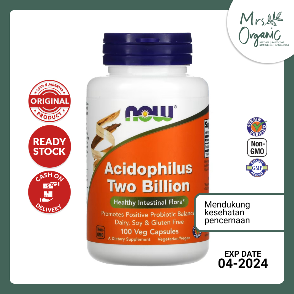 vitamin probiotik probiotic acidophilus two billion now 100 vcaps