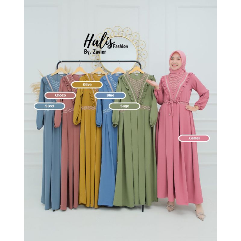 Halis Fashion by Zavier Dress Cringkel