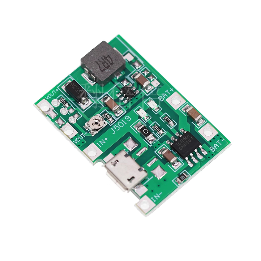 Modul Charger Baterai Lithium 18650 + Step Up
