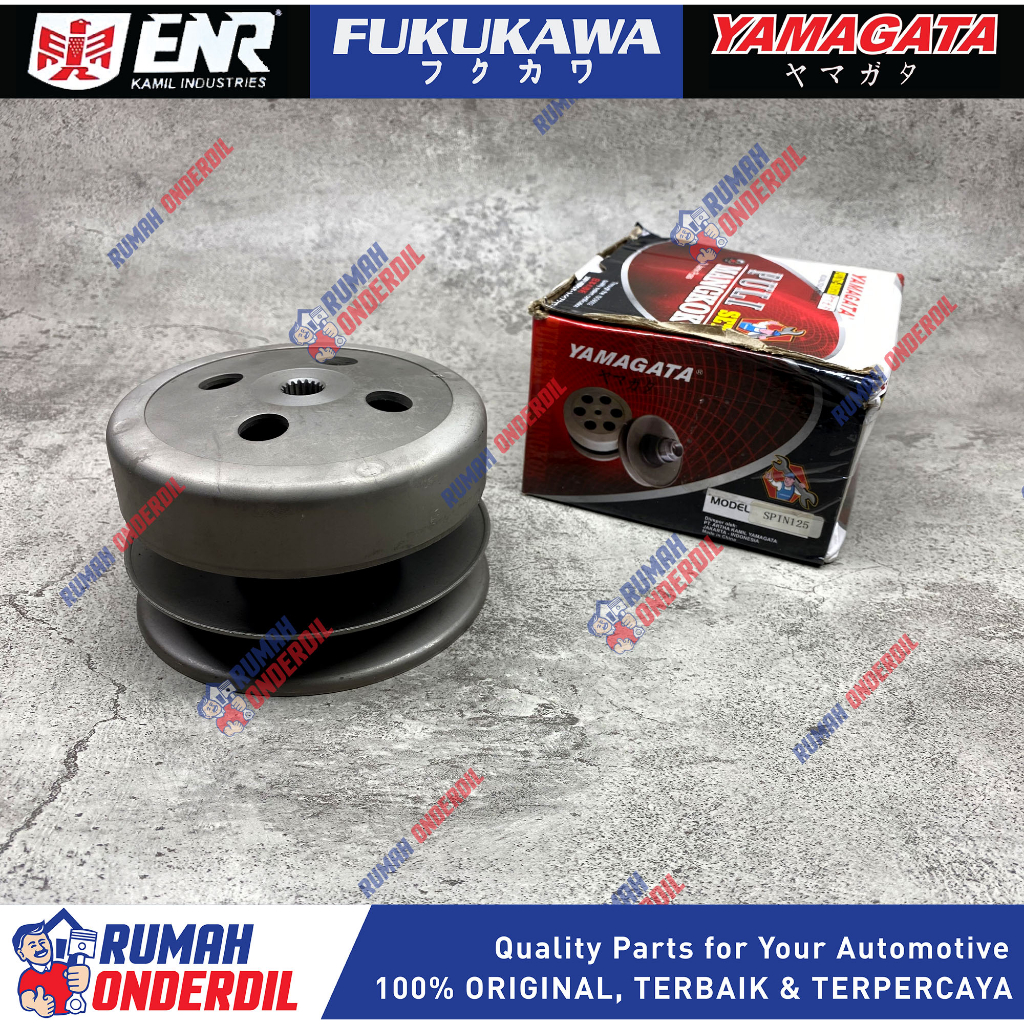 PULLEY PULLY BELAKANG PULLEY ASSY SPIN 125/SKYWAVE/SKYDRIVE/HAYATE YAMAGATA PULI LENGKAP