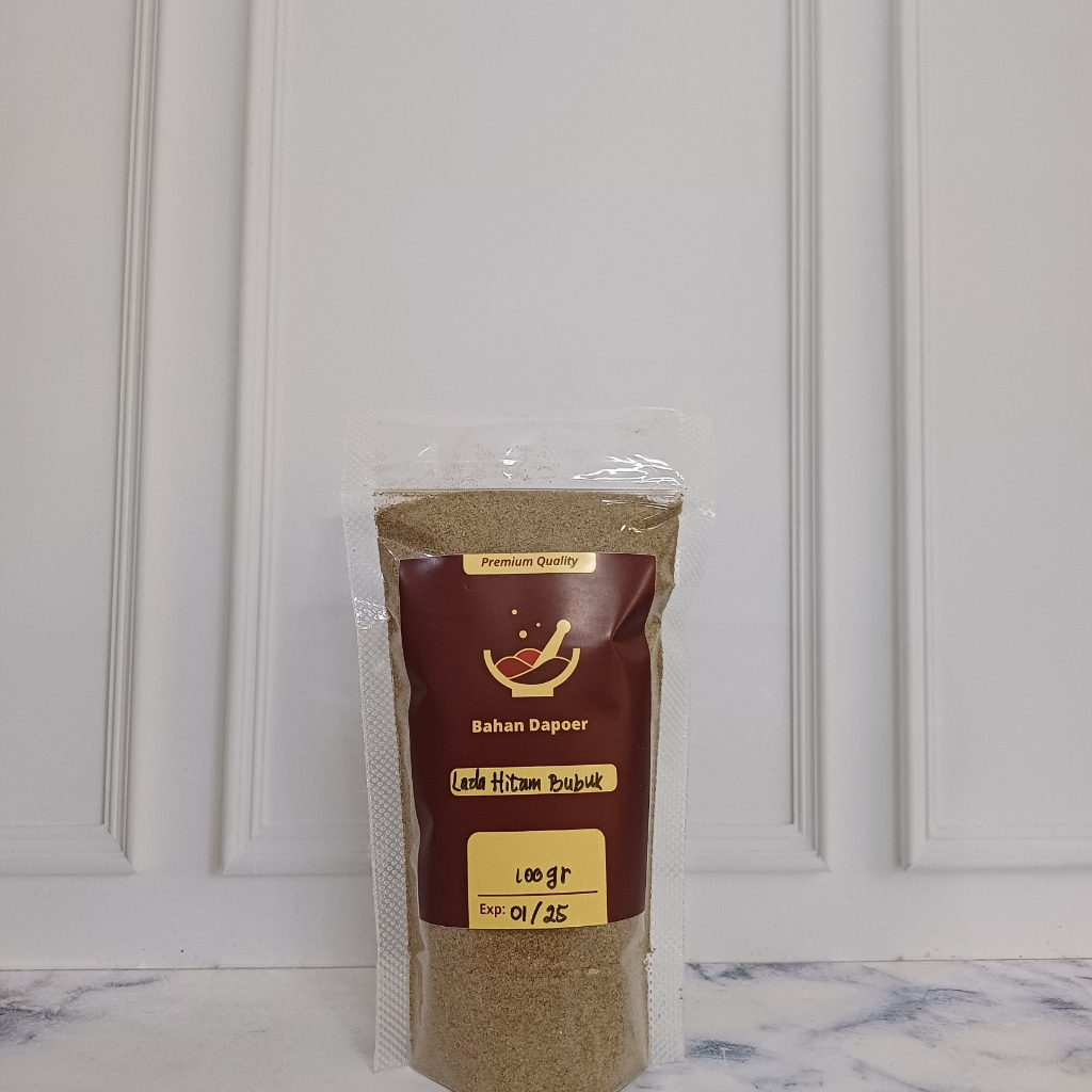 

Lada Hitam Bubuk Murni / Pure Blackpepper Powder 100% Premium - 100 gram