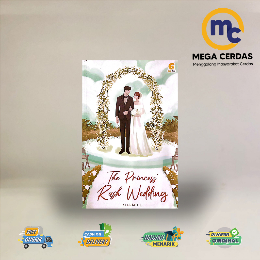 BUKU NOVEL THE PRINCESS RUSH WEDDING