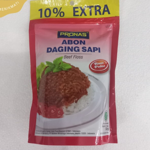 

Pronas Abon Sapi Rasa Pedas 100gr