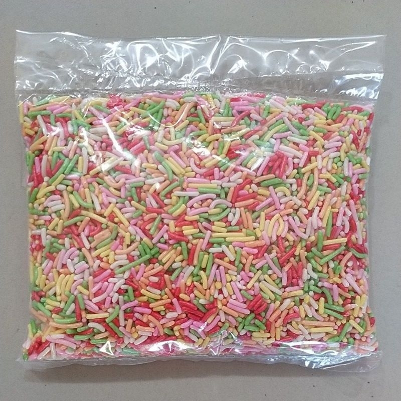 

Mesis coklat warna warni 170 gram