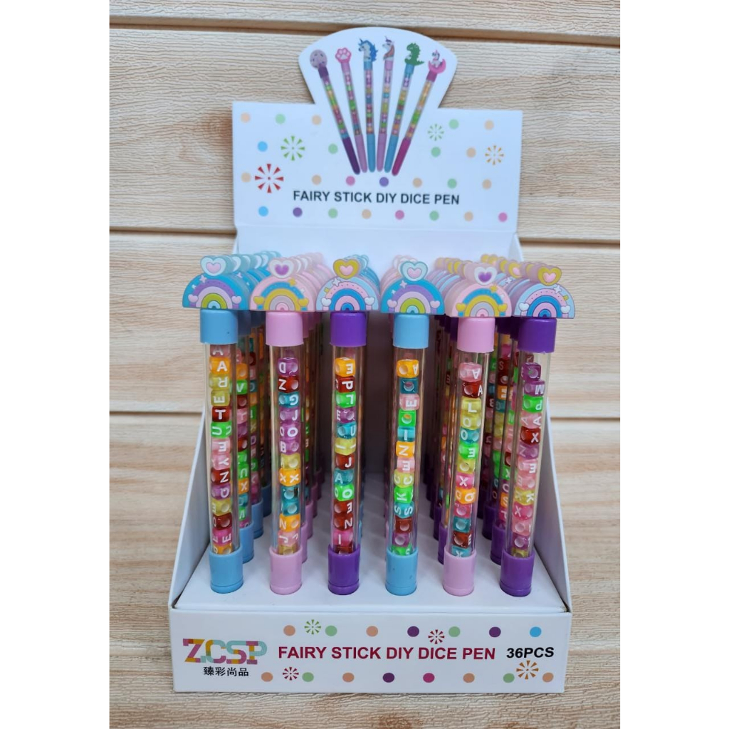 

PULPEN DIY HURUF PELANGI AT 009 (BISA DI JADIKAN KALUNG GELANG) 1 BOX ISI 36 PC