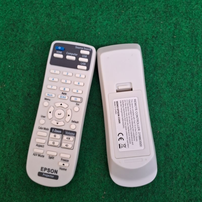NEW Remote Proyektor Epson EB-FH52 W52 EB-W51 EB-X51 EB-E10 EB-FH06 EB-W06 X06 EB-E01 EB-S500 X500