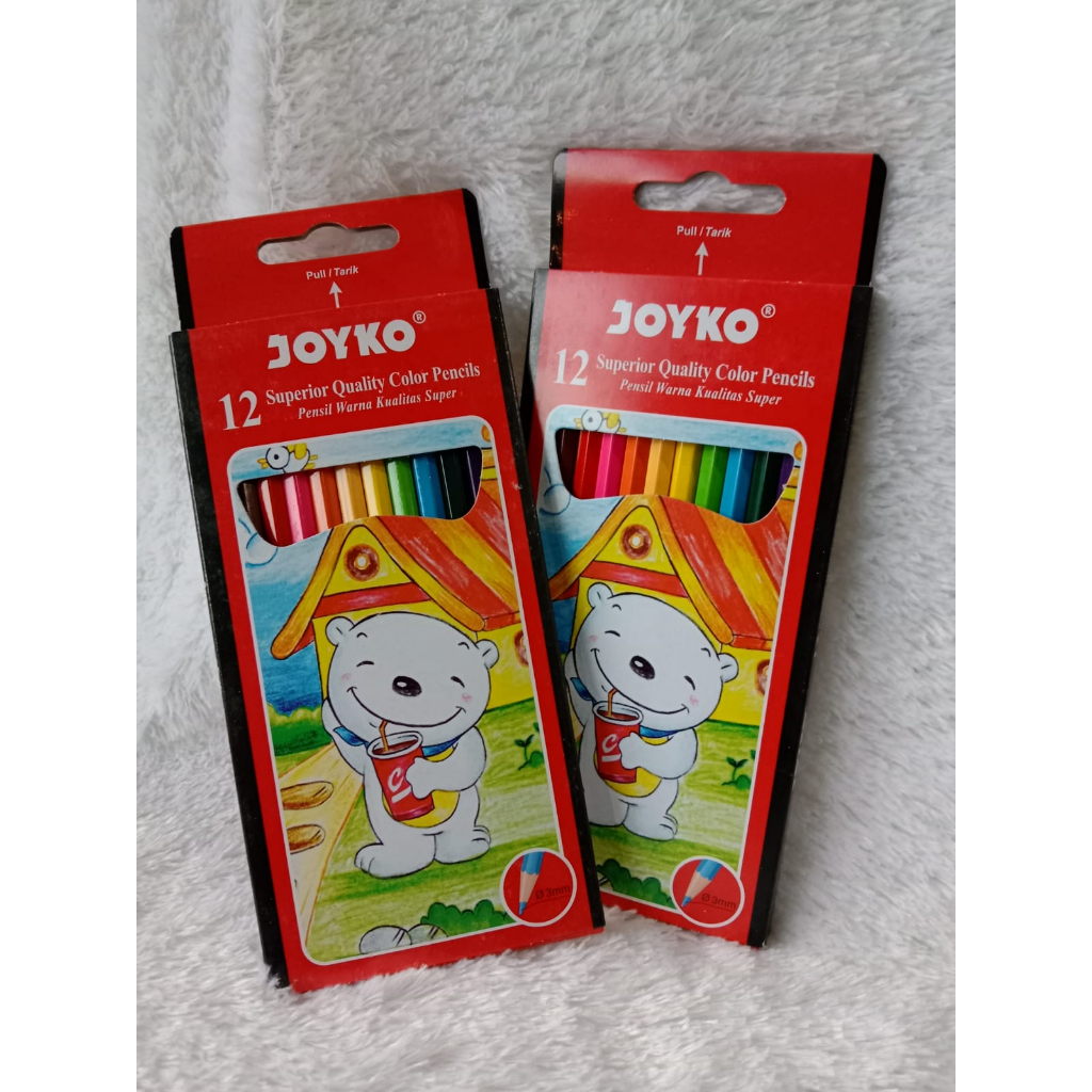 

YOYKO - Pensil Warna Panjang Isi 12 Warna CP - 12 PB