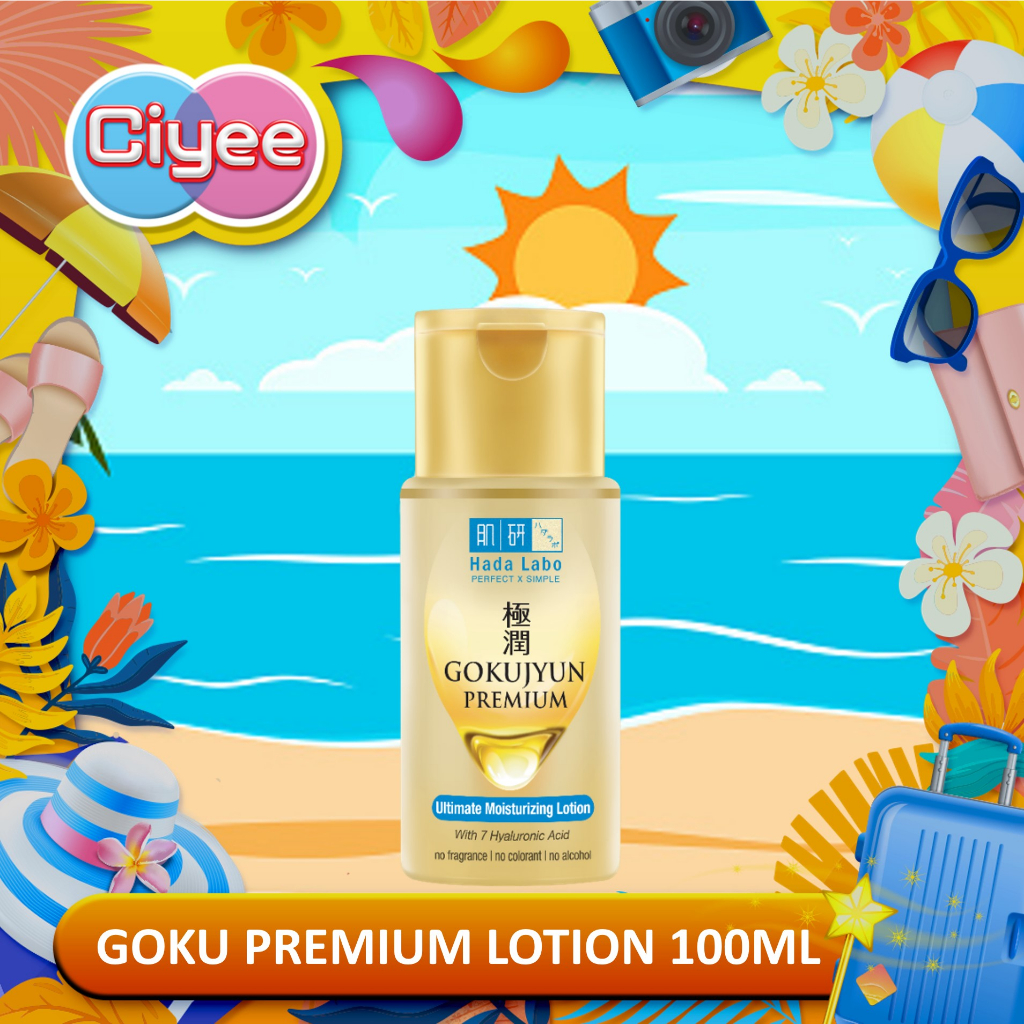 Hada Labo Gokujyun Premium Ultimate Moisturizing Lotion 100ml - Hadalabo Hydrating Toner - Ciyee
