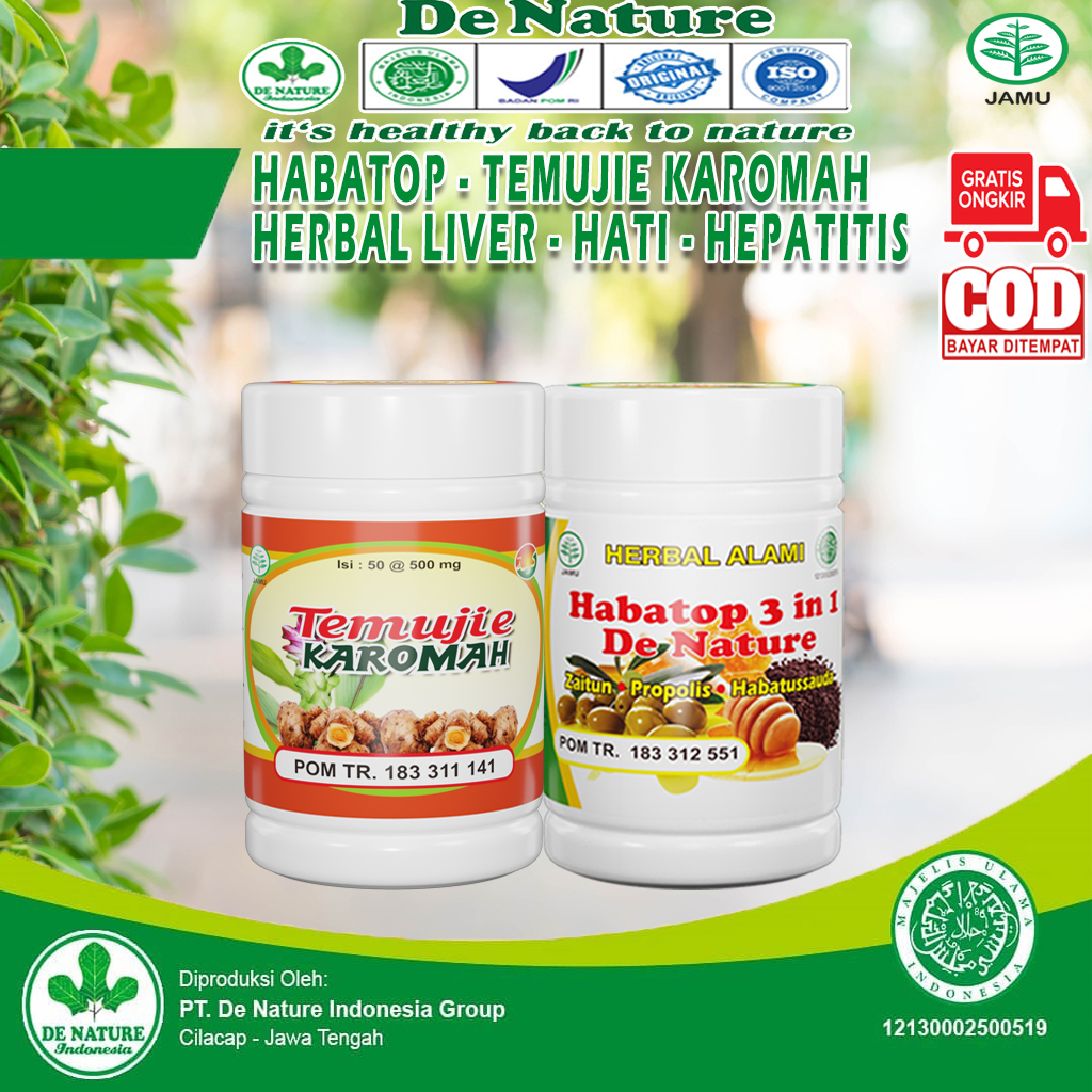 Obat Liver Paling Ampuh, Hepatitis A/B/C, Sakit Kuning, Hepatitis Kuning Herbal Denature Liver Ampuh