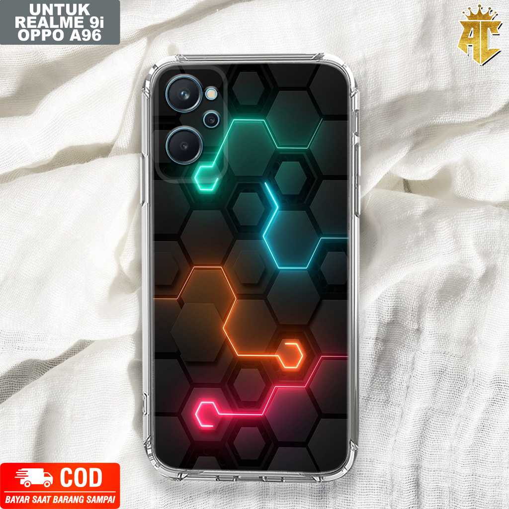 CASE REALME 9i / OPPO A96 2023 - Casing REALME 9i / OPPO A96 Terbaru AERO STORE [ MOTIF 04 ] Silikon