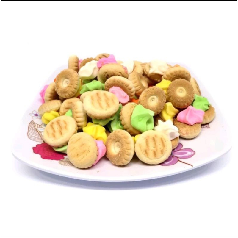 

kue kancing/biskuit kering gem rose 250g