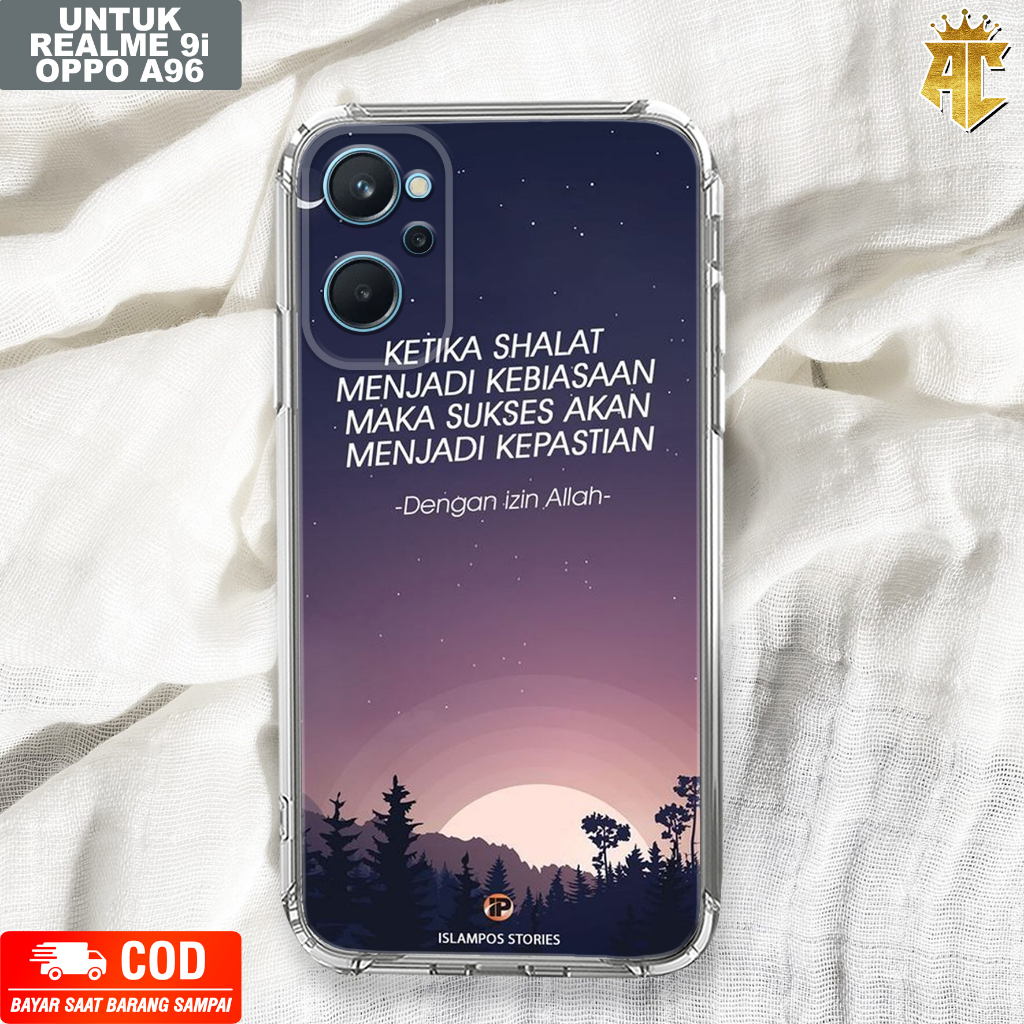 CASE REALME 9i / OPPO A96 2023 - Casing REALME 9i / OPPO A96 Terbaru AERO STORE [ MOTIF 34 ] Silikon
