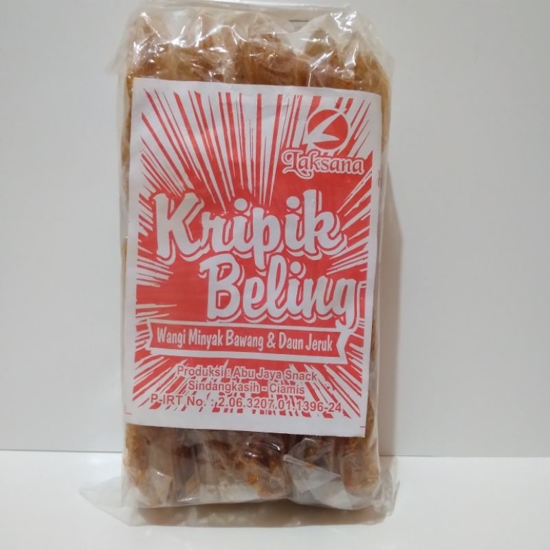 

Keripik Beling Pedas Rasa Daun Jeruk Snack Enak Gurih