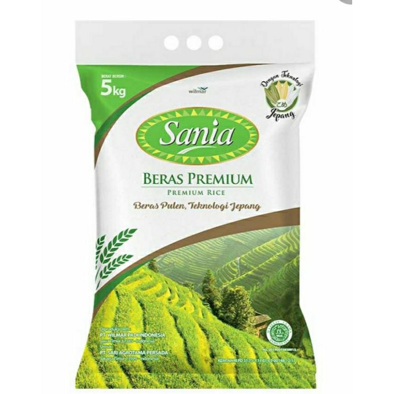 

SANIA BERAS PREMIUM 5Kg