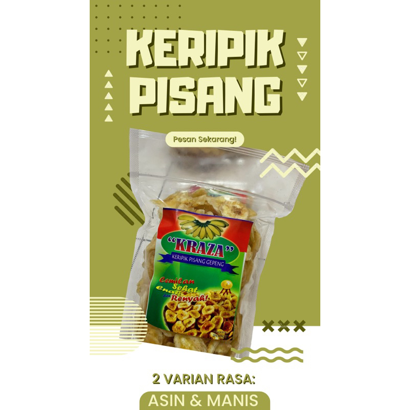 

Keripik pisang kraza 200g