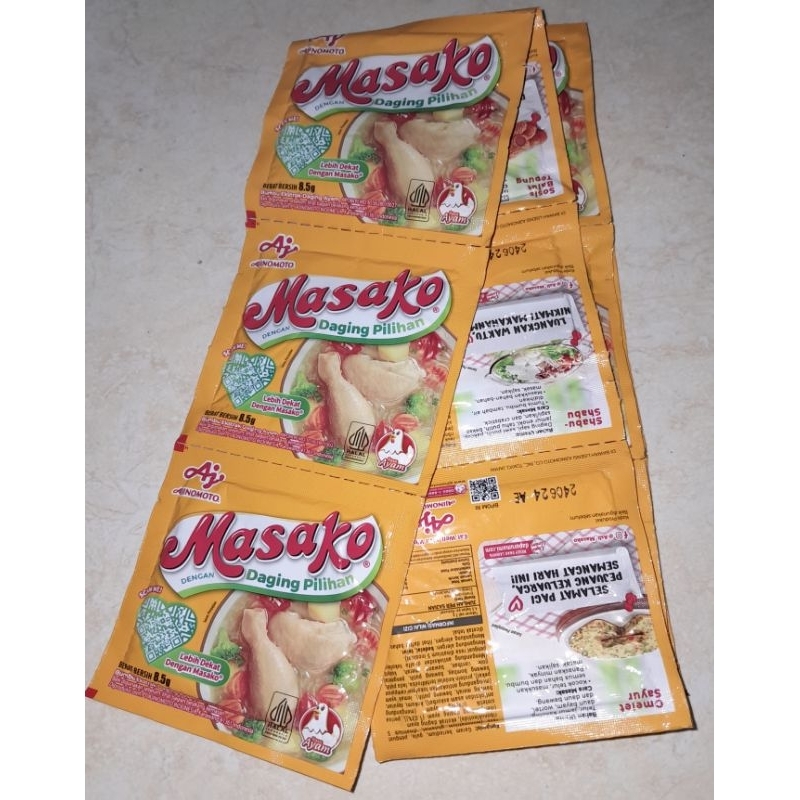 bumbu daging MASAKO 1 renceng isi 12 pcs