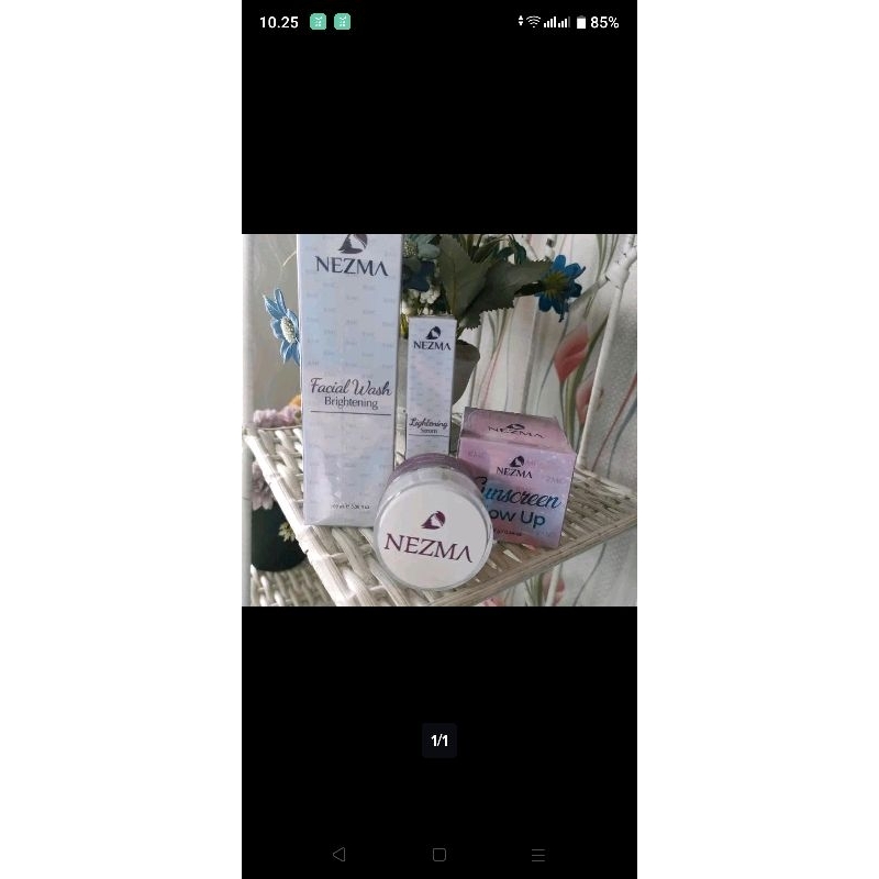 nezma by RMC 1paket ultimate buat wajah flek hitam