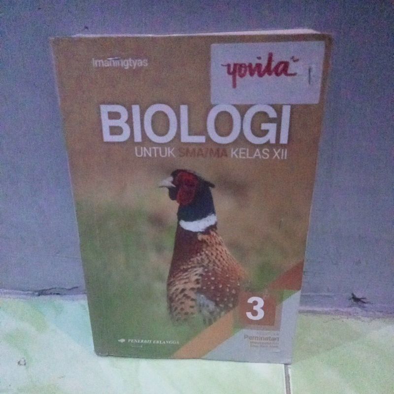 BUKU BIOLOGI ERLANGGA IRNANINGTYAS KELAS XII SMA