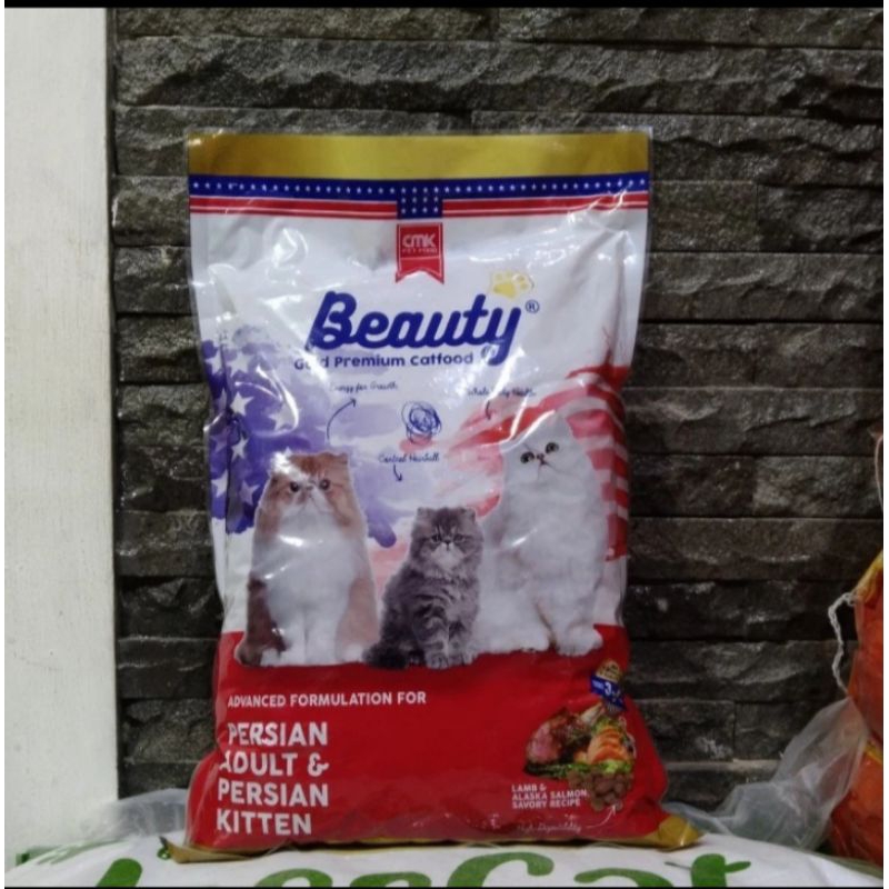 beauty cat gold premium cat food persian adult&kitten persian