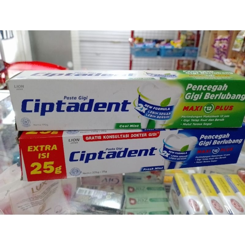 PASTA GIGI CIPTADENT UKURAN 225+25 GRAM