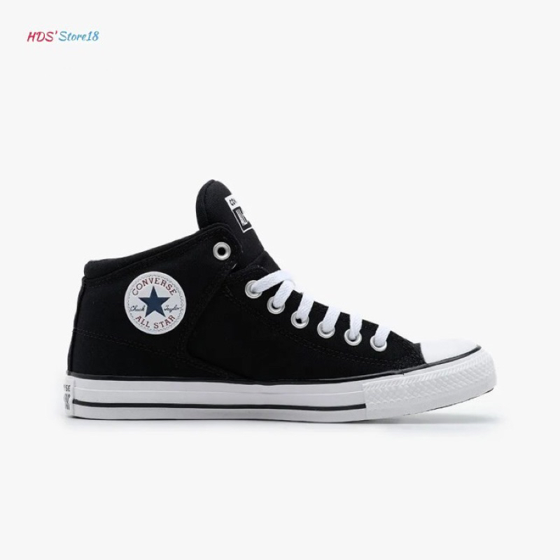 Converse CTAS High Street Men's Sneakers - Black/Black/White