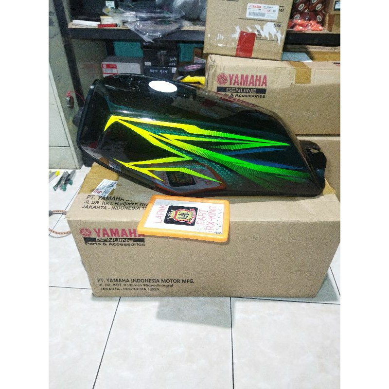 tangki rx king 2005 lis hijau original