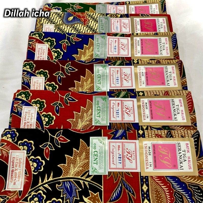 Sarung Tiga Serangkai Asli Cap 3 (bukan cap 1)