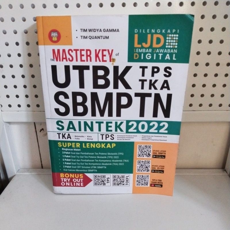 UTBK SBMPTN Saintek 2022