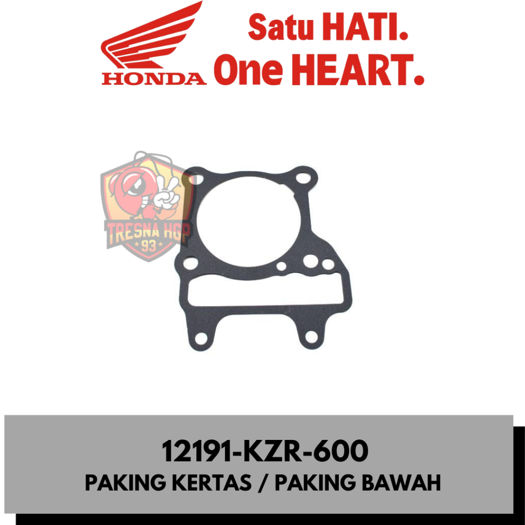 12191-KZR-600 PAKING BAWAH / PAKING KERTAS VARIO 125 FI ESP ORIGINAL | GASKET CYLINDER 12191KZR600
