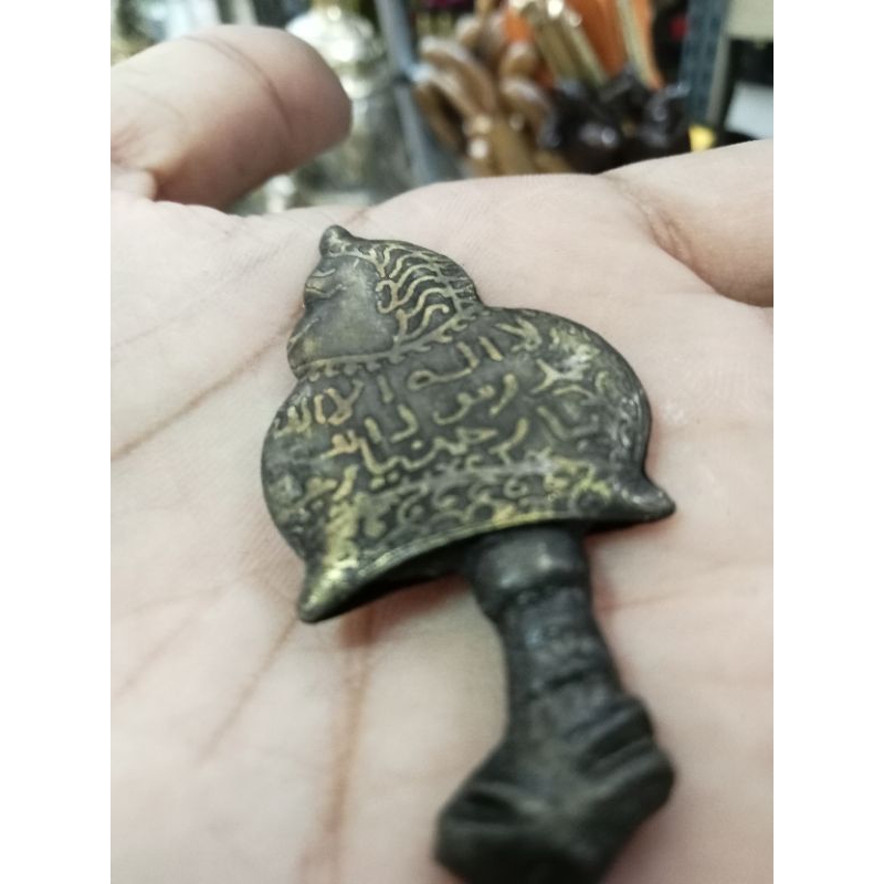 BARANG ANTIK MINIATUR SEMAR KUNINGAN