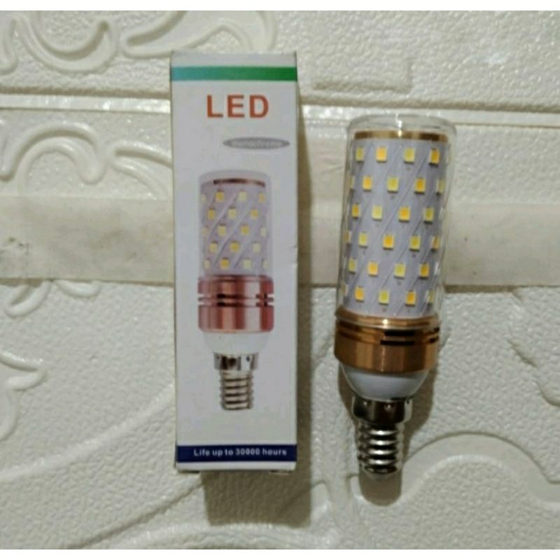 Lampu LED 3 Warna/ fiting standar E14