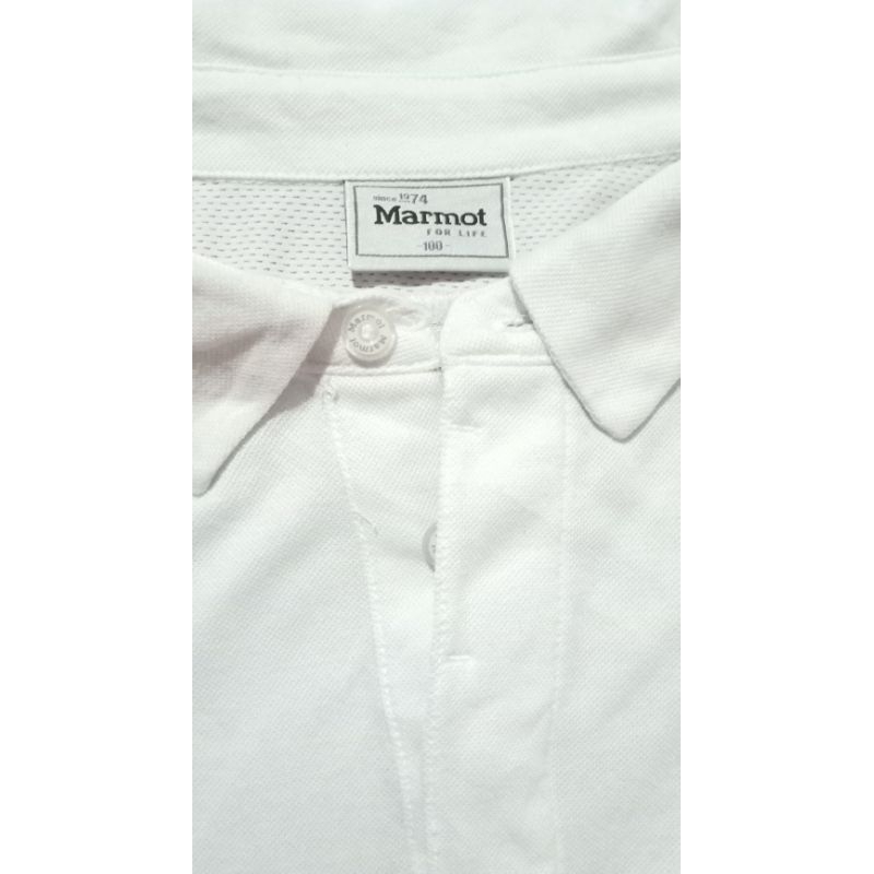 kaos polo branded Marmot preloved