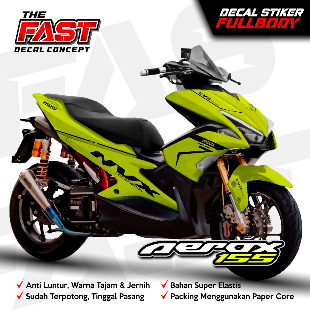 terbaru decal stiker full body yamaha aerox old