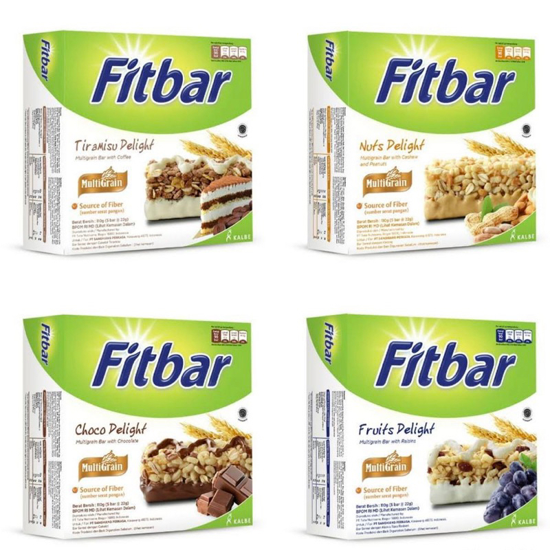 

Fitbar Multigrain 1 Box (12 pcs) (4 Varian Rasa)