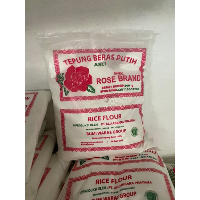 

ROSE BRAND - Tepung Beras 250g - 500g